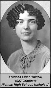 Frances Mitchell Elder Billick (1910-1999)