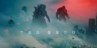 King of the monsters) and demián bichir (the nun, the hateful. Godzilla Kong Tower Over Seoul In Gvk Poster Screen Rant