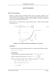 Contoh soal integrasi numerik metode trapesium. Doc Metode Numerik Kagayaita Aditya Academia Edu