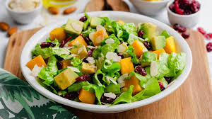 Mango Avocado And Lettuce Salad Mango Avocado Salad Avocado Salad Recipes Avocado Salad