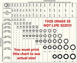 Guage Size Chart Bead Size Chart Wire Jewelry Designs Chart