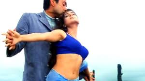 Choosing elongated prints and darker colors . Ameesha Patel Hot Saree Romantic Song Video Indiancelebblog Com