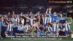 Fc porto, the symbol of the city and region of oporto, against the big club from the capital. 1986 1987 European Cup Fc Porto All Goals Road To Victory Youtube
