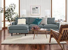 For screen reader users, these images appear in a list below. Jasper Sofa With Chaise In Tepic Haze Room Board