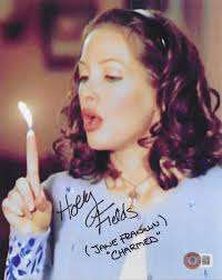 Holly Fields Signed 8x10 Photo Autographed BAS Charmed Jane Franklin