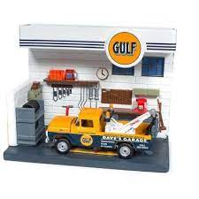 1959 Ford F-250 Tow Truck And Gulf Service Station Diorama Set 164 Diecast Model By Johnny Lightning In 2021 Pickup Trucks Pickup Trucks Camping Service Station