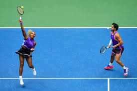 Top tennis stars team up for the U.S. Open mixed doubles tournament, in photos