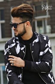 15 Top Fade Haircuts By Indian Models High Fade Pompadour Mens Hairstyles Pompadour Hairstyle