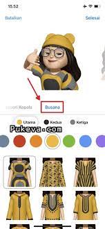 Cara Menambah / Mengubah Pakaian Baju Stiker Memoji di iOS 15 | PUKEVA