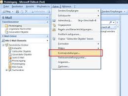 Anleitungen Programme E Mail Outlook 2007
