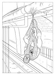 Kleurplaat Superhelden Kleurplaat Spiderman 3 Animaatjes Nl