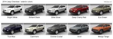 2014 Jeep Cherokee Exterior Paint Colors 2014 Jeep