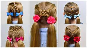 { 2 } curly hair with waterfall braid style your sweetheart's hair along with some sweethearts, why don't you? 7 Easy Heatless Back To School Hairstyles Little Girls Hairstyles 25 Lgh Youtube