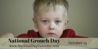 Did you know today is National Grouch Day? So if you are quitting and  you're a bit of a grouch, you can say you're just celebrating today-haha!  Of course, Nancy recommends keeping