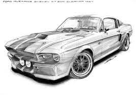 1967 ford mustang bullitt 2+2 fastback. Ford Mustang Shelby G T 500 Eleanor 1967 Ford Mustang Shelby Gt Mustang Drawing Ford Mustang