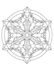 Free Printable Snowflake Coloring Pages For Kids Mandala Coloring Pages Snowflake Coloring Pages Mandala Coloring