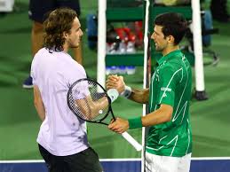 Official tennis player profile of stefanos tsitsipas on the atp tour. Imperious Novak Djokovic Marks Stefanos Tsitsipas As Future World No 1 Tennis News Times Of India