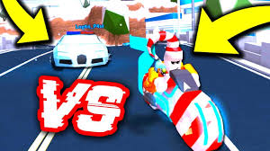 Volt Bike Vs Bugatti Roblox Jailbreak Youtube