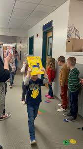 Kindergarten did their book parade through the school today. Raising  readers at OES!!! · Oxford Elementary School, Maine · Facebook