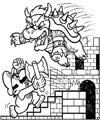 Batman and robin coloring pages. Mario Bros Pictures To Print Coloring Home