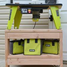 Ryobi Nation Rolling Router Table Router Table Diy Router Table Small Woodworking Projects