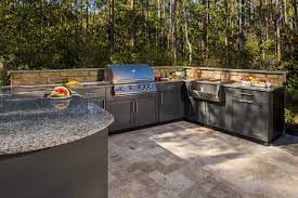 Outdoor kitchens and concrete countertops. Outdoor Kitchen Countertops Best Outdoor Countertop Danver