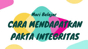 Pakta integritas tersebut penting agar aparat ppdb menjauhi segala bentuk kecurangan demi kepentingan pribadi atau orang lain. Cara Mendapatkan Pakta Integritas Ppdb Jateng 2020 Youtube