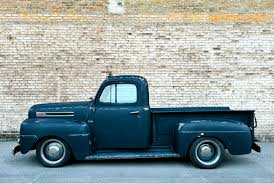 Image result for Strata Blue 1950 Ford Truck