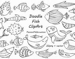 Pin By Eileen Harvey On Pencil Pen Ink In 2020 Fish Clipart Drawn Fish Fish Drawings