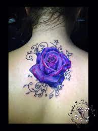 The rose tattoos they are the most popular. Rose Tattoo By Dimitris Grapsias Koi Tattoo Purple Rose Tattoos Purple Tattoos Rose Tattoos