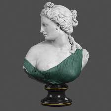 3d Model Bust Aphrodite Kallipygos Tatu