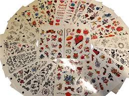 Do they have dogs written on their other knuckles? 10 Or 20 Sheets 75 150 Tattoos Girls Ladies Black Colourful Celtic Flowers Roses Butterflies Hearts Style Temporary Tattoos For Parties Gifts Etc By Fat Catz Copy Catz 20x Girls Tattoo Sheets Buy Online In