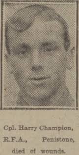 Cpl Harry Champion (unknown-1916)