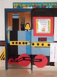 Winter Classroom Door Train Winter Classroom Door Winter Classroom Classroom Decorations