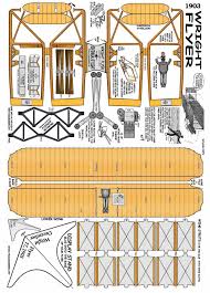 Wright Flyer Paper Airplane Template Paper Models Paper Airplane Models