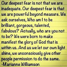Our Deepest Fear Bee Quotes Akeelah And The Bee Bee Movie Quotes