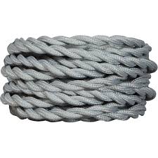 Cable Torsade 074240 Gris 300 Mm Tibelec En 2020 Cable Torsade Torsade Et Gris