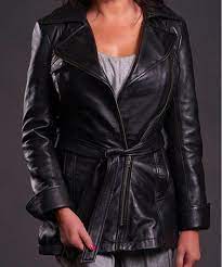Love This Black Traci Tie Waist Leather Jacket Women On Zulily Zulilyfinds Leather Jackets Women Leather Jacket Jackets
