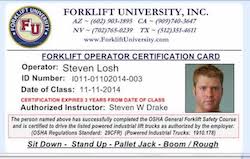 If you are a resident of texas. Hands On Forklift Driver Training And Osha Certification