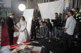 Go Behind The Scenes Of The Crown With Rare Photos From Set The Crown Season The Crown Season 1 The Crown Series