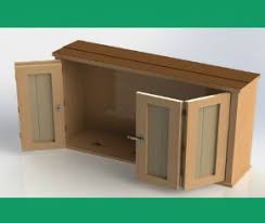 Maybe you would like to learn more about one of these? Outdoor Tv Cabinet With Double Doors Downloadable Building Plan Diy Backyard