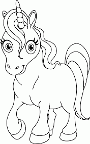 Get This Hi Res Stock Vector Outlined Coloring Page Cute Unicorn Description From Pinterest C Horse Coloring Pages Emoji Coloring Pages Unicorn Coloring Pages