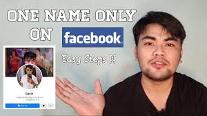 Maybe you would like to learn more about one of these? How To Put Single Name On Facebook Android Tutorial 2021 Youtube