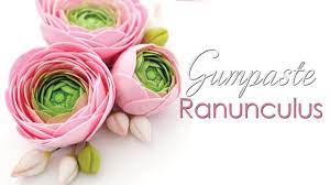 How To Make A Gumpaste Ranunculus Flower Tutorial Sugar Flowers Tutorial Flower Tutorial Gum Paste Flowers