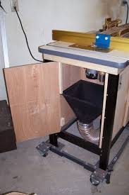 Router Table Dust Collection Funnel By Odie Homemade Router Table Dust Collection Funnel Mounted Directly Homemade Router Table Router Table Dust Collection