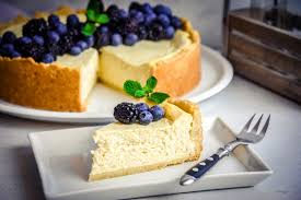Kasekuchen Vs Cheesecake Wo Ist Der Unterschied Rezept Zitronen Vanille Kasekuchen Mit Frischen Beeren Rezept Kochen Und Backen Kaesekuchen Kuchen