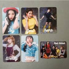 Joy png pack#1/red velvet/cookie jar. Red Velvet Cookie Jar Photocard Entertainment K Wave On Carousell