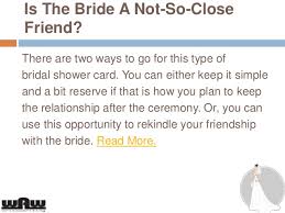 101 wedding shower card messages. What To Write In A Bridal Shower Card