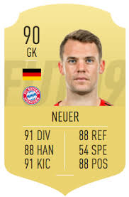 Packed tots neuer and running a full bundes team so chucked big pete into an sbc. Neuer Fifa 19 Fut Chief