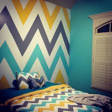 My Daughters New Chevron Wall Love Bedroom Wall Designs Room Wall Painting Room Decor